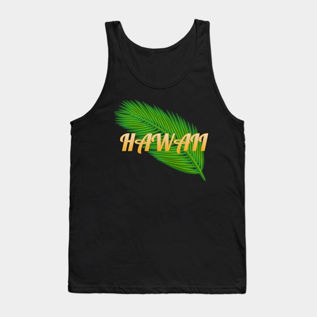 Hawaii t-shirt designs Tank Top by Coreoceanart